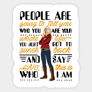 Emma Swan. Once Upon A Time. Sticker